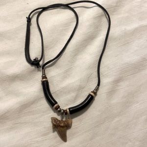 Shark tooth necklace